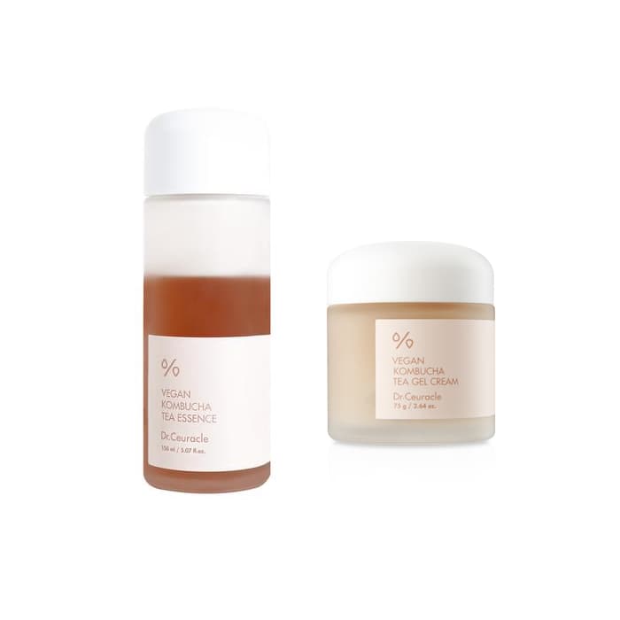 Dr.Ceuracle - Vegan Kombucha Tea Essence + Gel Cream Set