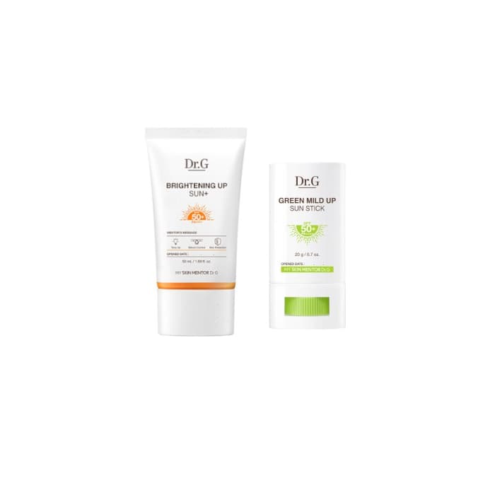 Dr.G Green Mild Up Sun Stick SPF50+ PA++++ - 20g (1ea) + Brightening Up Sun+ SPF50+ PA+++ - 50ml (1ea) set
