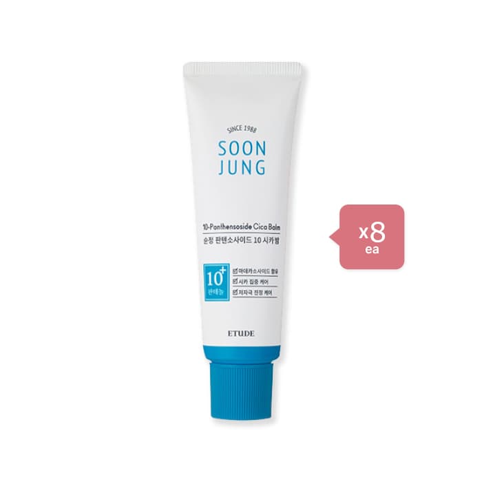 ETUDE - Soon Jung 10-Panthensoside Cica Balm - 50ml (8ea) Set
