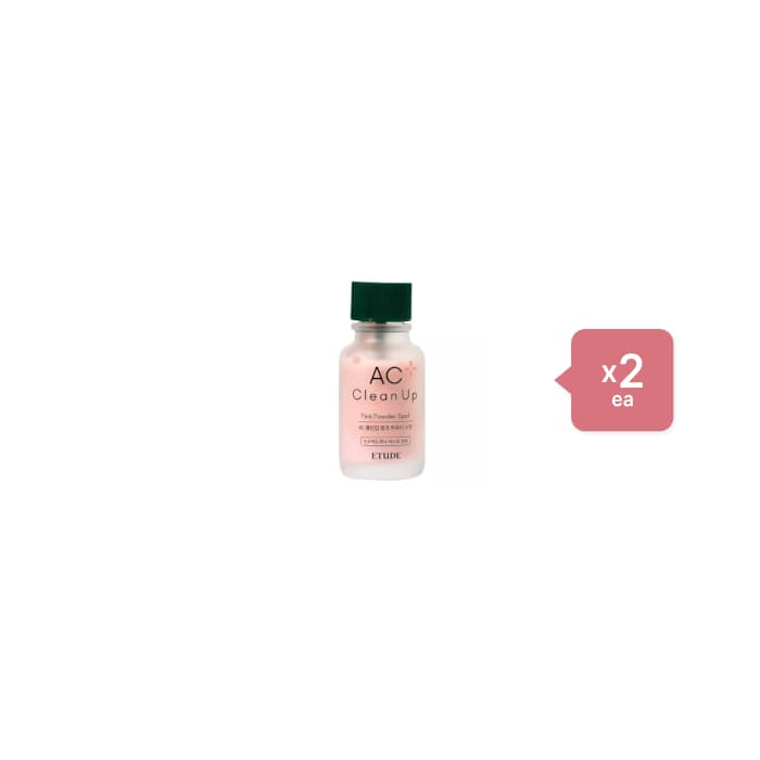 ETUDE - AC Clean Up Pink Powder Spot - 15ml (2ea) Set