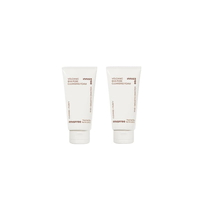 innisfree - Volcanic BHA Pore Cleansing Foam - 150g (2ea) Set