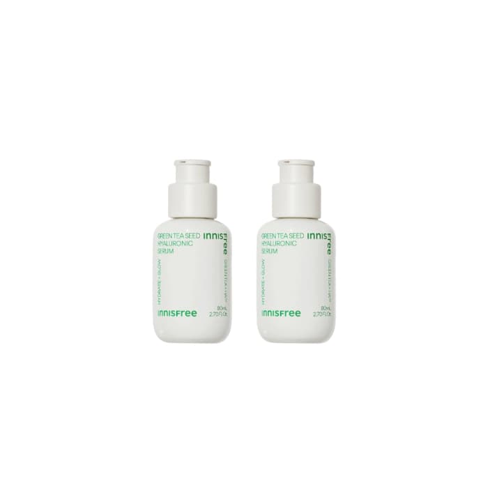 innisfree - Green Tea Seed Hyaluronic Serum - 80ml (2ea) Set