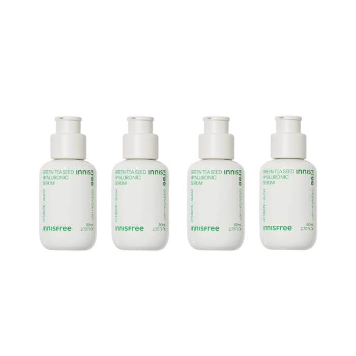 innisfree - Green Tea Seed Hyaluronic Serum - 80ml (4ea) Set