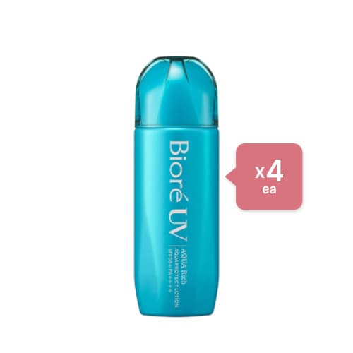Kao - Biore UV Aqua Rich Aqua Protect Lotion SPF50+ PA ++++ - 70ml - 4pcs
