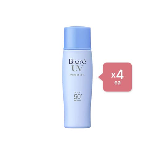 Kao - Biore UV Sunscreen Perfect Milk SPF50+ PA++++ - 40ml - 4pcs