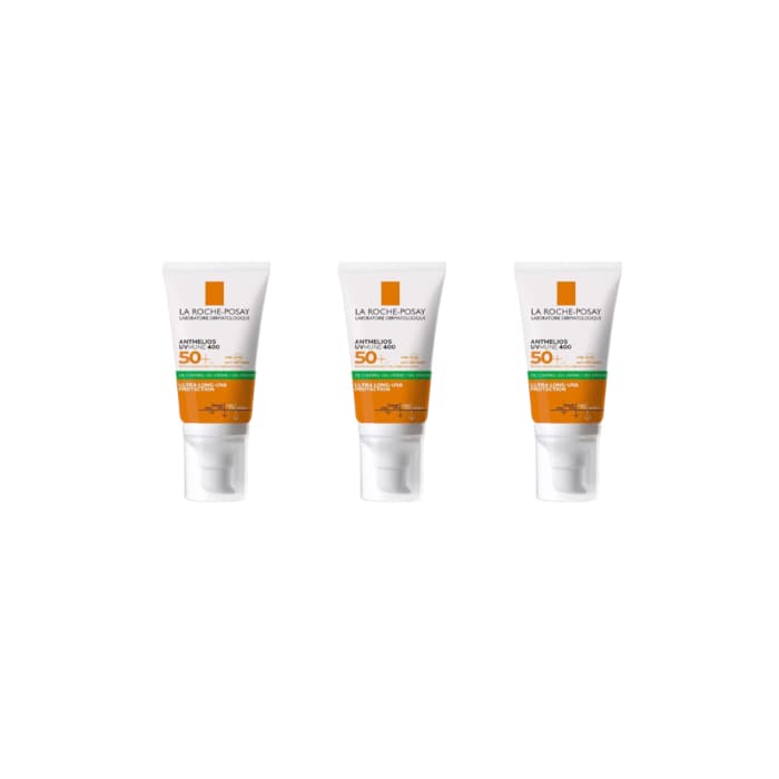 La Roche Posay Anthelios UVmune 400 Oil Control Gel-Cream SPF50+ - 50ml (3ea) set