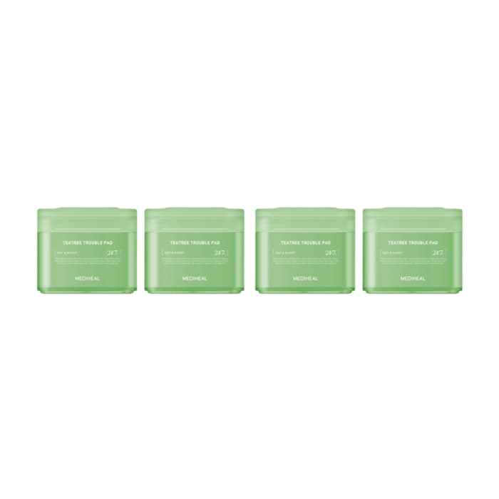 Mediheal - Teatree Trouble Pad - 100ea (4ea) Set
