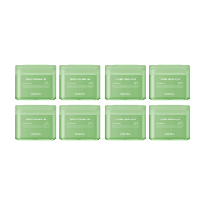 Mediheal - Teatree Trouble Pad - 100ea (8ea) Set