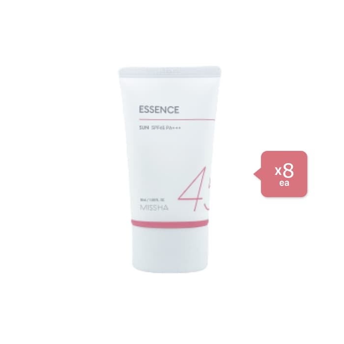 MISSHA All Around Safe Block Essence Sun SPF45 PA+++ - 50ml (8ea) Set (New)