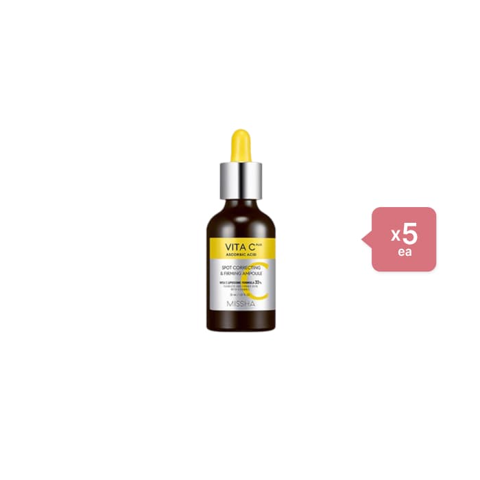 MISSHA Vita C Plus Spot Correcting & Firming Ampoule (New Version) - 30ml (5ea) Set