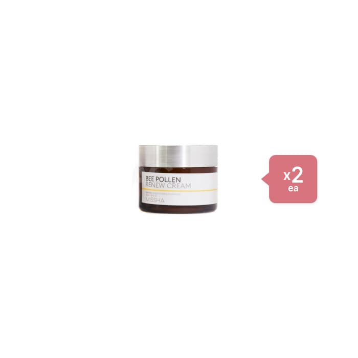 MISSHA - Bee Pollen Renew Cream - 50ml (2ea) Set