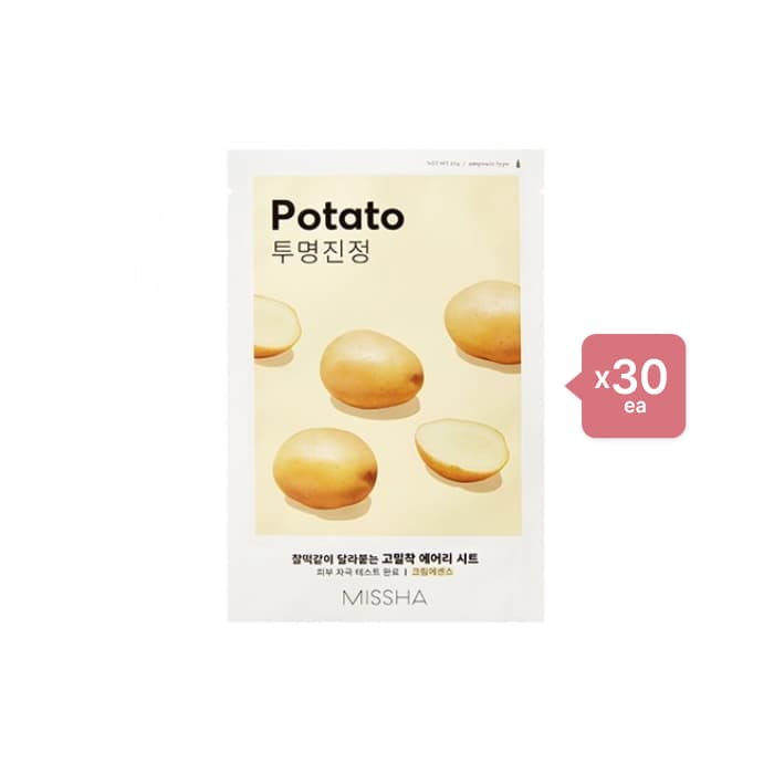MISSHA - Airy Fit Sheet Mask - Potato - 1pc (30ea) Set