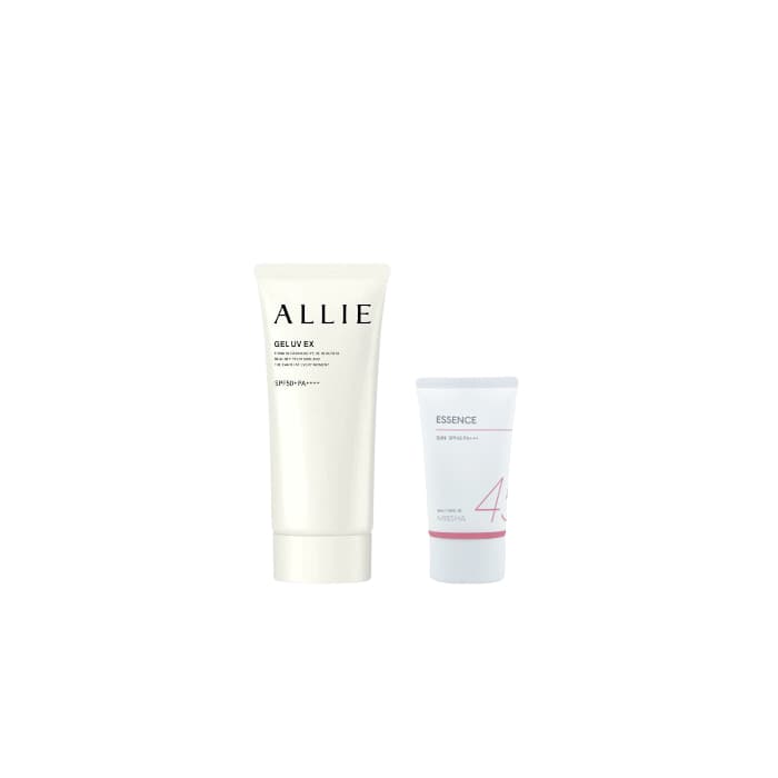 MISSHA - All Around Safe Block Essence Sun SPF45 PA+++ - 50ml X Kanebo - Allie Gel UV EX SPF50+ PA++++ - 90g (New Version of...