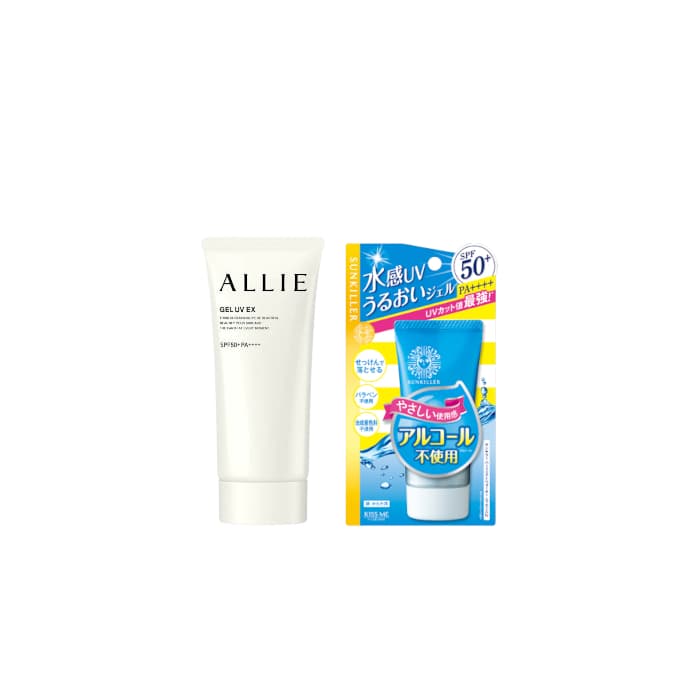 ISEHAN - Kiss Me Sunkiller Perfect Water Essence SPF50+ PA++++ - 50g X Kanebo - Allie Gel UV EX SPF50+ PA++++ - 90g (New...