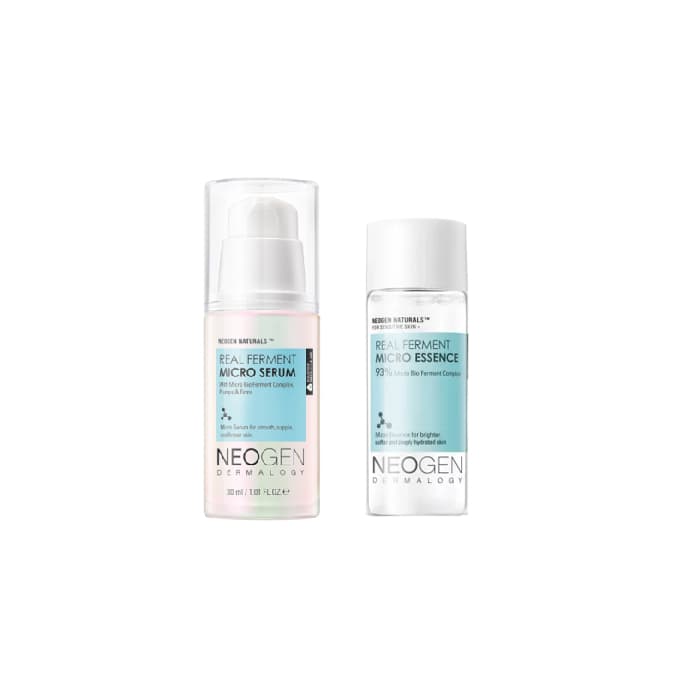 NEOGEN Dermalogy REAL FERMENT MICRO SERUM - 30ml (1ea) + Real Ferment Micro Essence - 10ml (1ea) Set