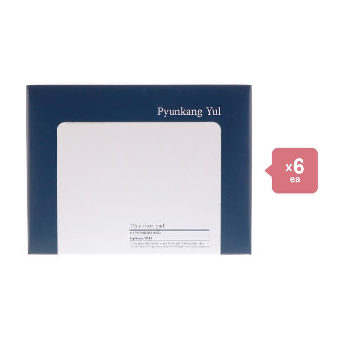 Pyunkang Yul 1/3 Cotton Pad 160pcs (6ea) Set