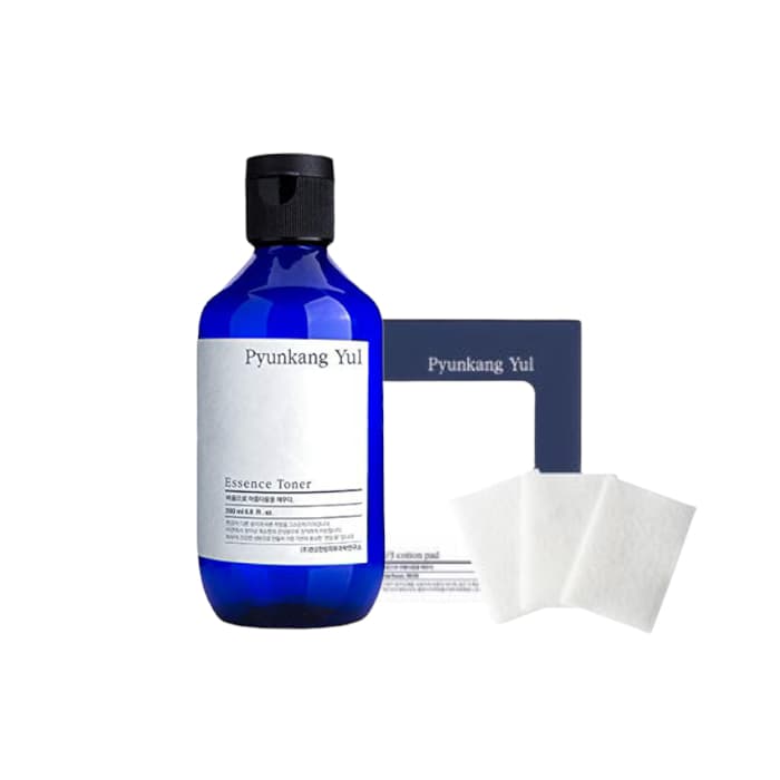 Pyunkang Yul Essence Toner - 200ml (1ea) + 1/3 Cotton Pad - 160pcs (1ea) Set