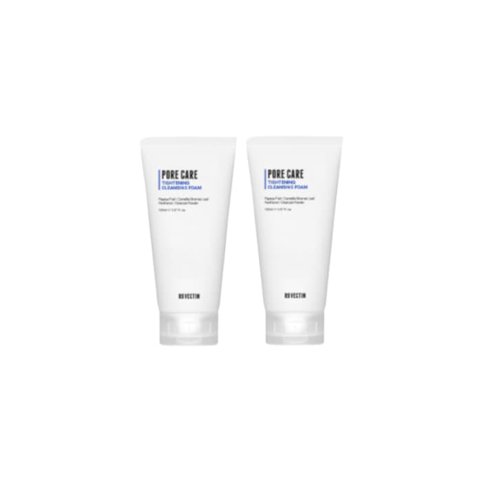 ROVECTIN - Pore Care Tightening Cleansing Foam (New Version of Clean Green Papaya Pore Cleansing Foam) - 150ml (2ea) Set