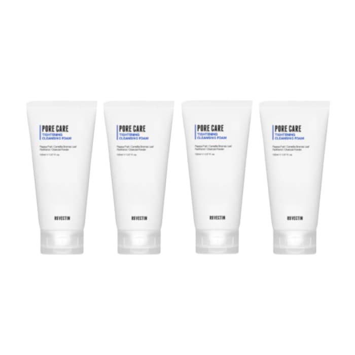 ROVECTIN - Pore Care Tightening Cleansing Foam (New Version of Clean Green Papaya Pore Cleansing Foam) - 150ml (4ea) Set