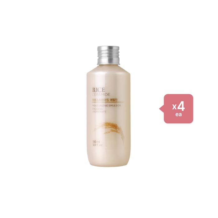 THE FACE SHOP - Rice & Ceramide Moisturizing Emulsion - 150ml (4ea) Set