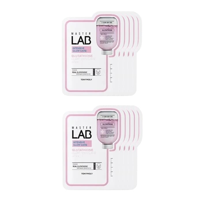 TONYMOLY - Master Lab Real Mask Sheet - Glutathione 10pcs Set