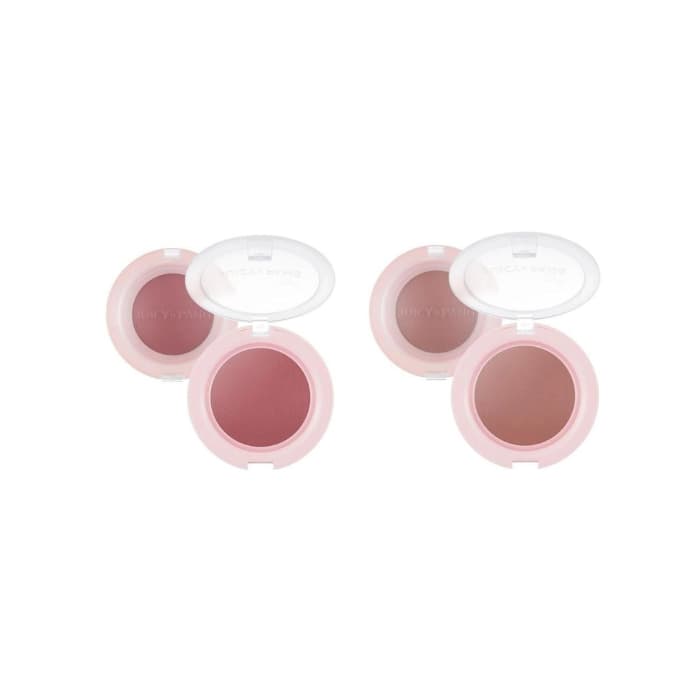 A'PIEU - Juicy-Pang Jelly Blusher - 4.8g - RD01 Apple (1ea) + BE02 Fig (1ea) Set