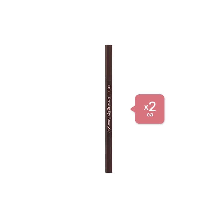 ETUDE - Drawing Eye Brow New - No.01 Dark Brown (2ea) Set