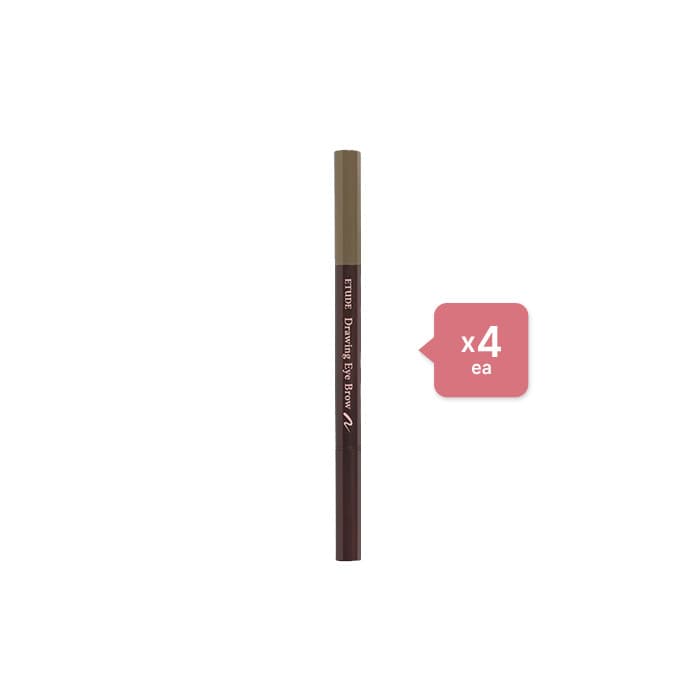 ETUDE - Drawing Eye Brow New - No.07 Light Brown (4ea) Set