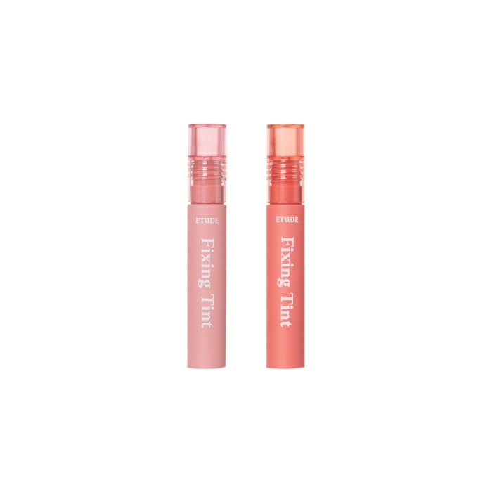 ETUDE - Mask Proof Fixing Tint - 4g - 05 Midnight Mauve (1ea) + 02 Vintage Red (1ea) Set