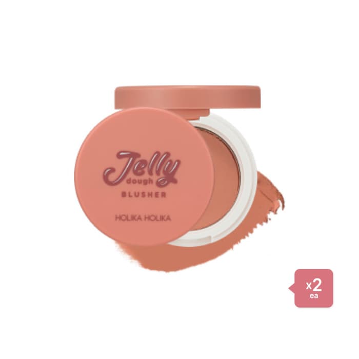 Holika Holika - Jelly Dough Blusher - 4.2g - 04 Nuts Jelly (2ea) Set
