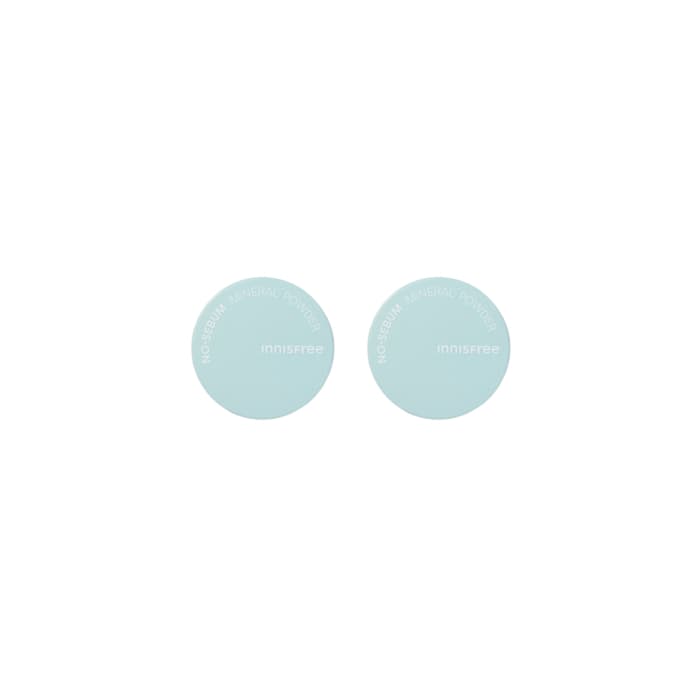 innisfree - No-Sebum Mineral Powder (New Version) - 5g (2ea) Set