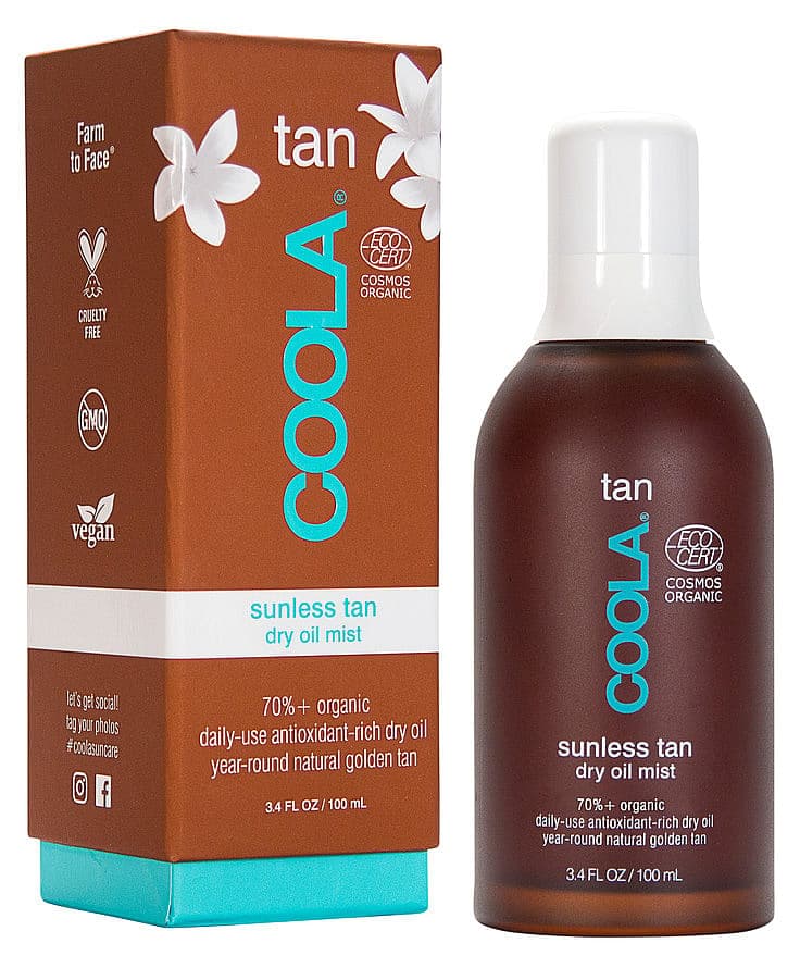 Organic Sunless Tan Dry Oil Mist 100 ml