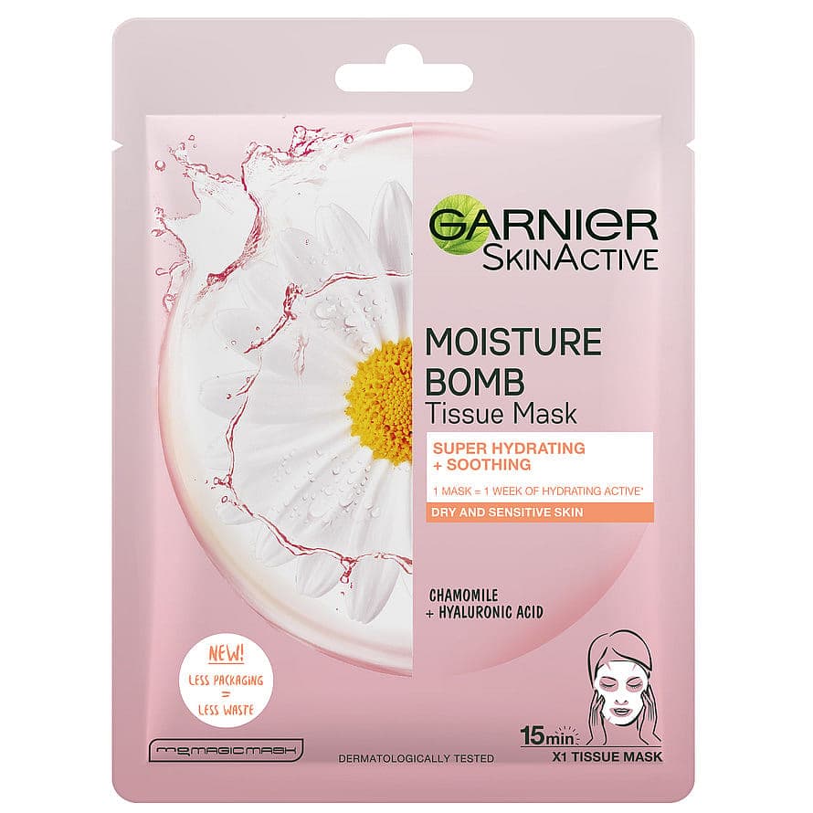 SkinActive Moisture Bomb Super Hydrating & Soothing Sheet Mask 100 MLT