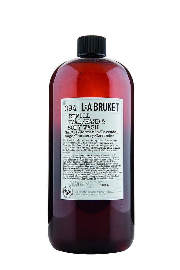 094 Hand & Body Wash Sage/Rosemary/Lavender Refill 1000 ml