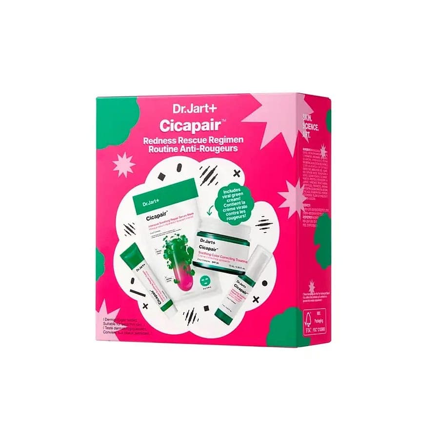 Cicapair Redness Rescue Regimen 15ml+25g+15ml+7ml