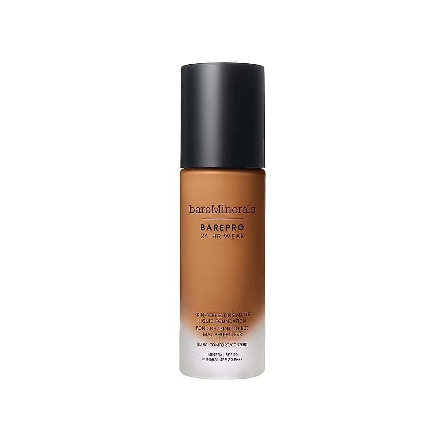 BAREPRO 24HR Skin-Perfecting Matte Liquid Foundation SPF 20 Deep 51 Warm