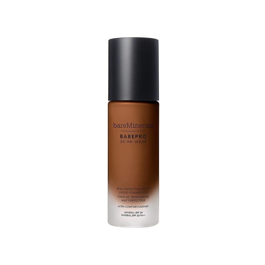 BAREPRO 24HR Skin-Perfecting Matte Liquid Foundation SPF 20 Deep 57 Neutral