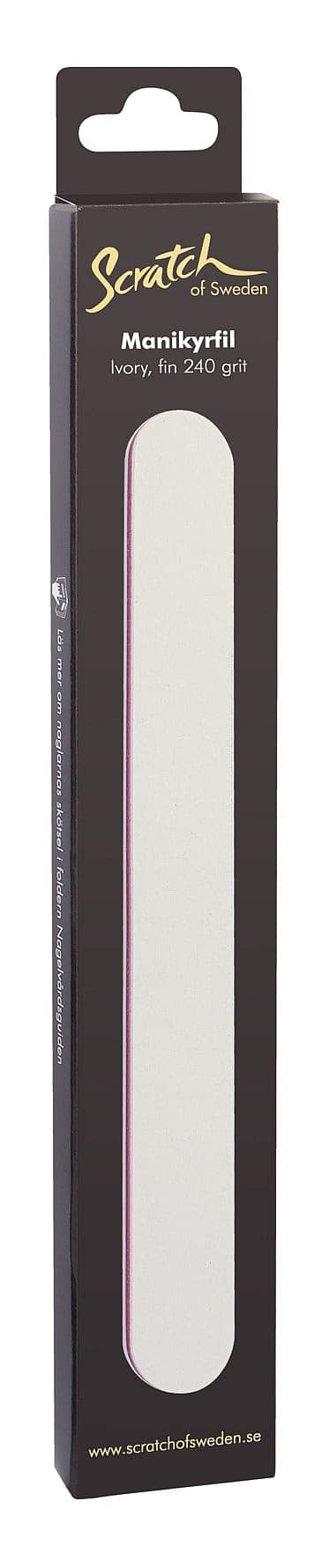 Manicure File Ivory