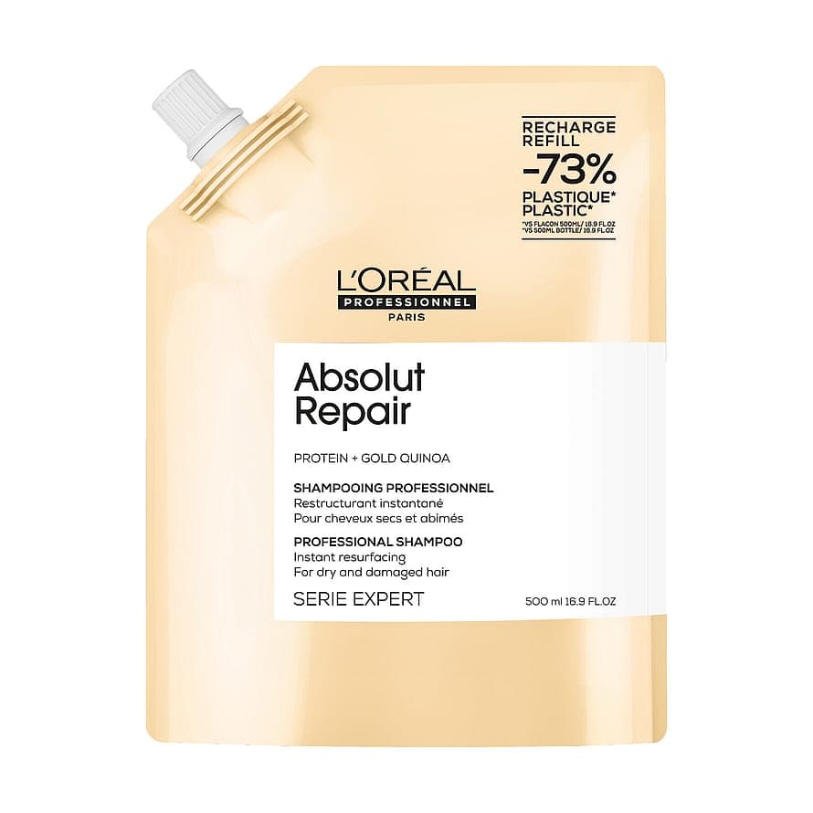 Absolut Repair Gold Shampoo 500 ml, Refill