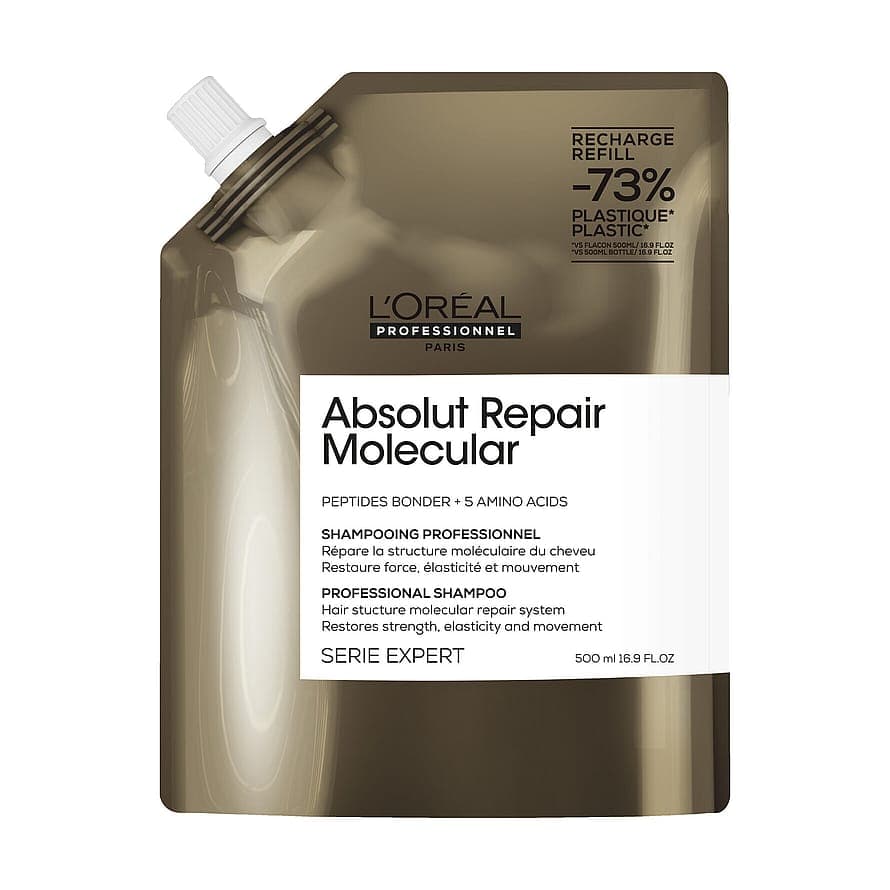 Absolut Repair Molecular Shampoo 500 ml, Refill