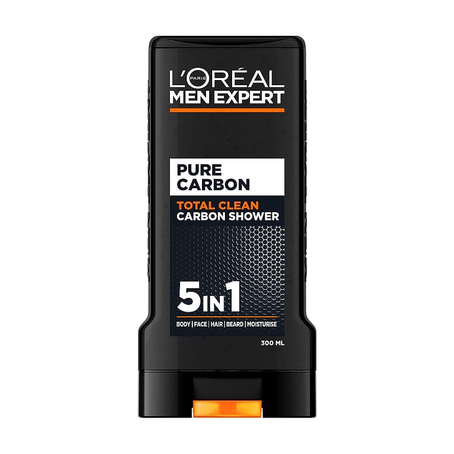 Men Expert Pure Carbon Total Clean Shower Gel 300 ml