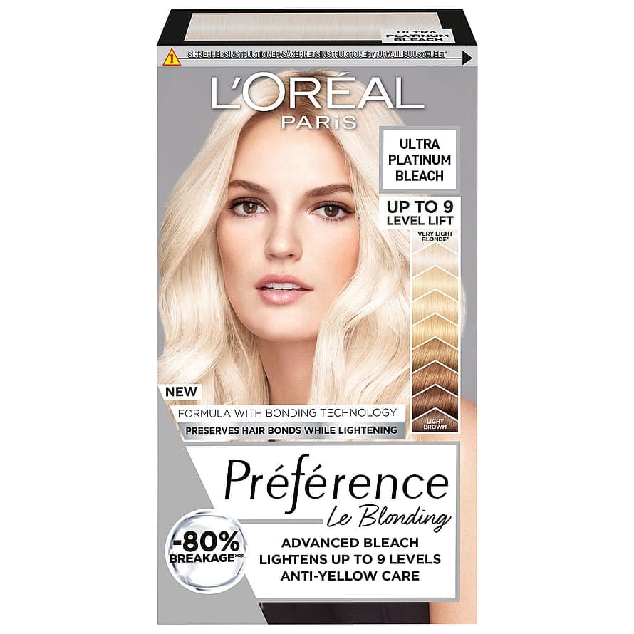 Préférence Le Blonding Advanced Bleach 9L Ultra Platinum