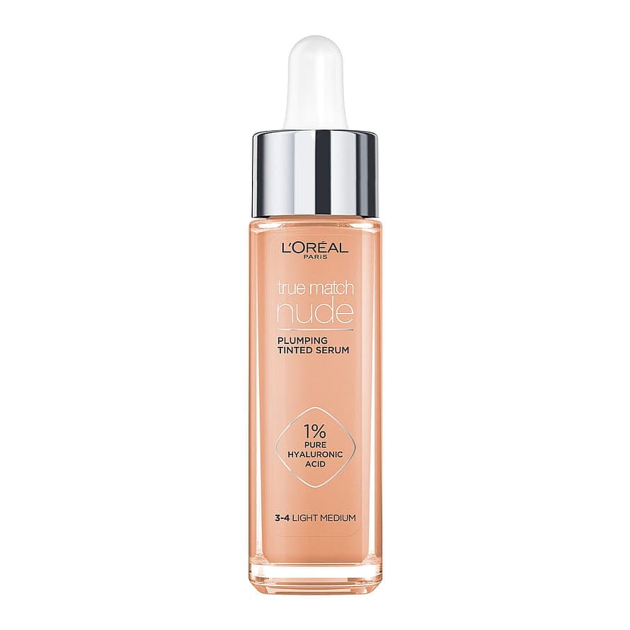 True Match Nude Plumping Tinted Serum 3-4 Light - Medium