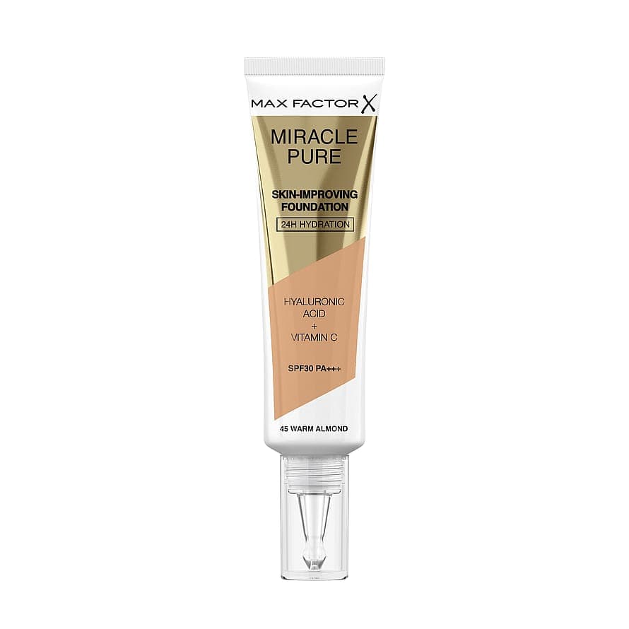 Miracle Pure Skin-Improving Foundation 45 Warm Almond