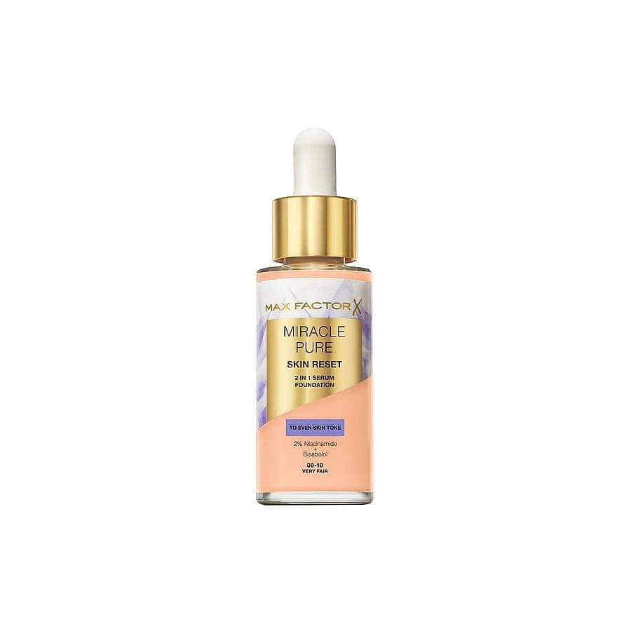 Miracle Pure Skin Reset 2 In 1 Serum Foundation 10 Very Fair 30 ml