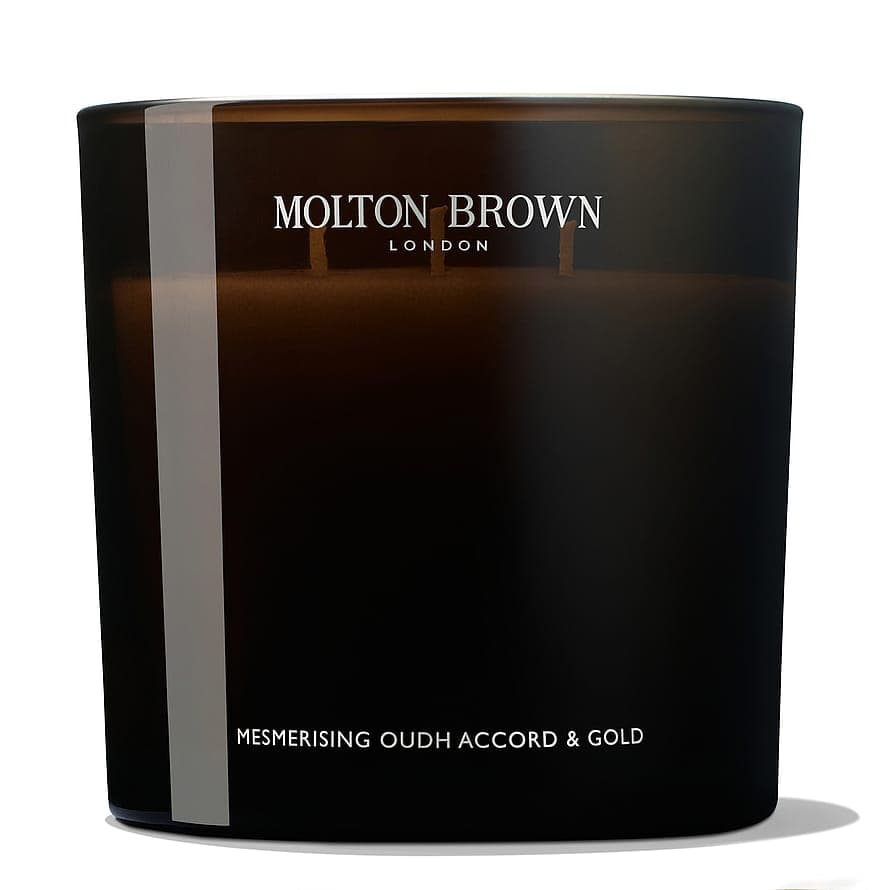 Mesmerising Oudh Accord & Gold Luxury Scented Candle 600 g