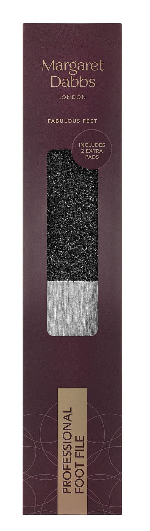 Professional Foot File + 2 Replacement Pads