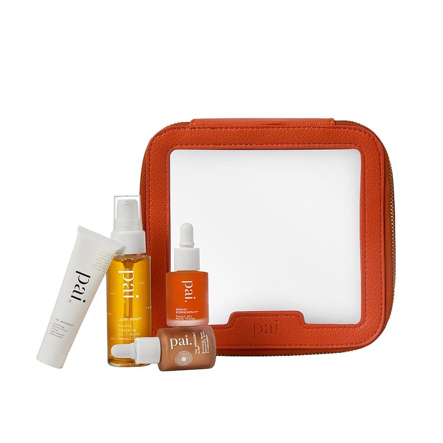 Try Pai Kit Mini Cleansing Oil, Moisturiser, Bronzing Drops & Face Oil 58 ml