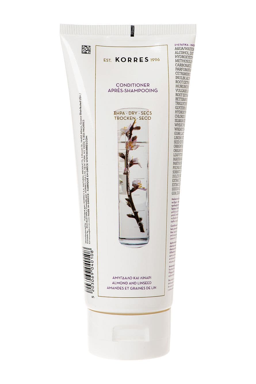 Almond + Linseed Conditioner For Dry / Dehydrated Hair 200 ml