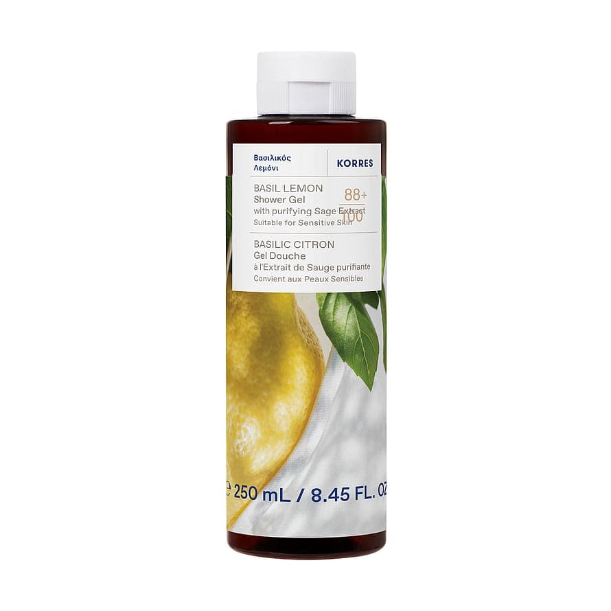 Basil Lemon Shower Gel 250 ml